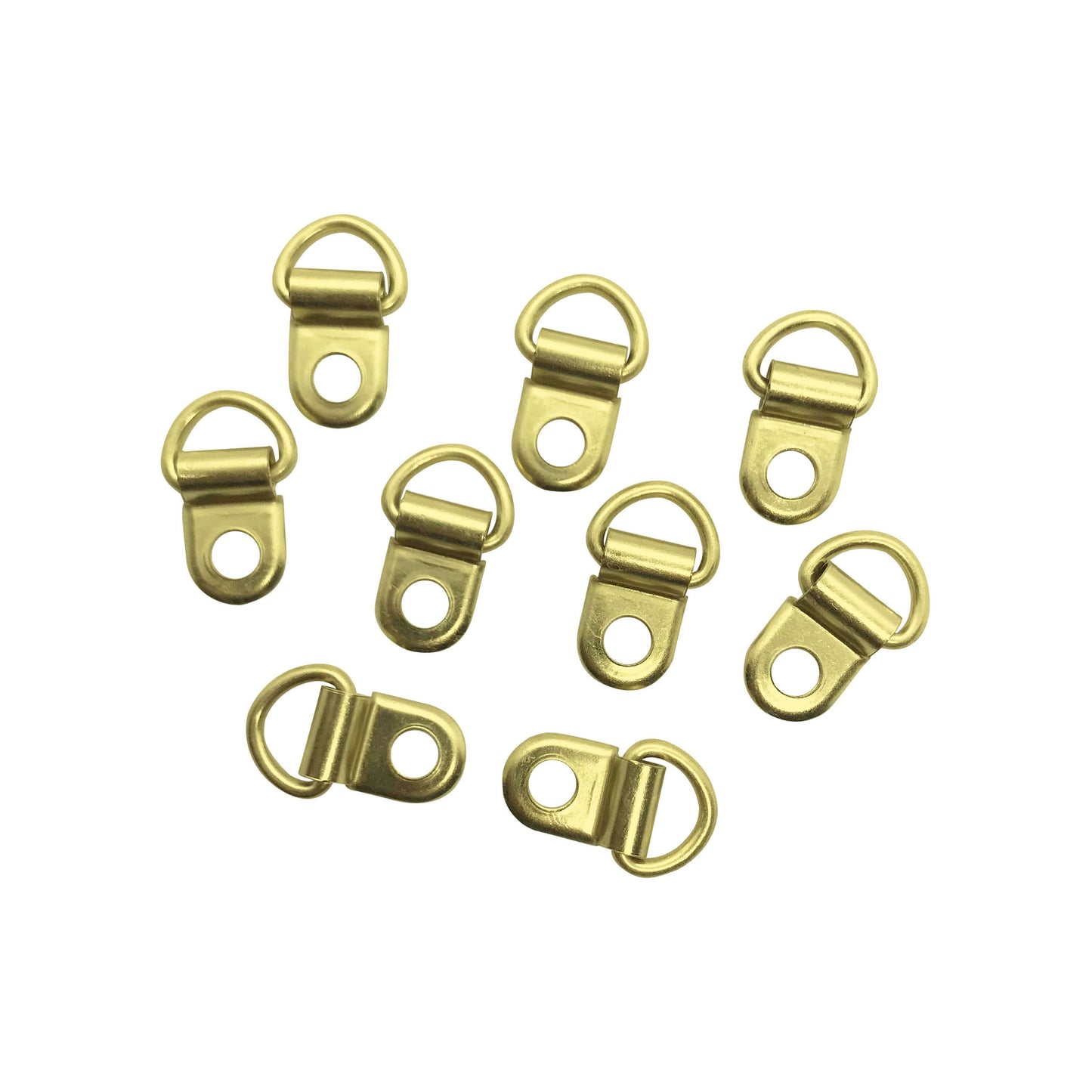 D-Rings in Brass / Gold colour by Gobrecht & Ulrich