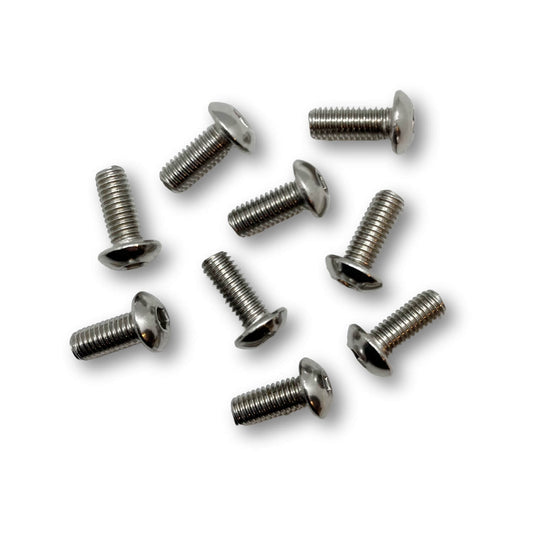 M5 x 12 mm Stainless Steel Button Head Screw for Bike Bottle Cage Pannier by Gobrecht & Ulrich