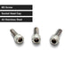 M5 Stainless Steel Socket Head Cap Screw Bike Bottle Cage Pannier Bolt - A2 Stainless Steel - Allen Key Hexagon