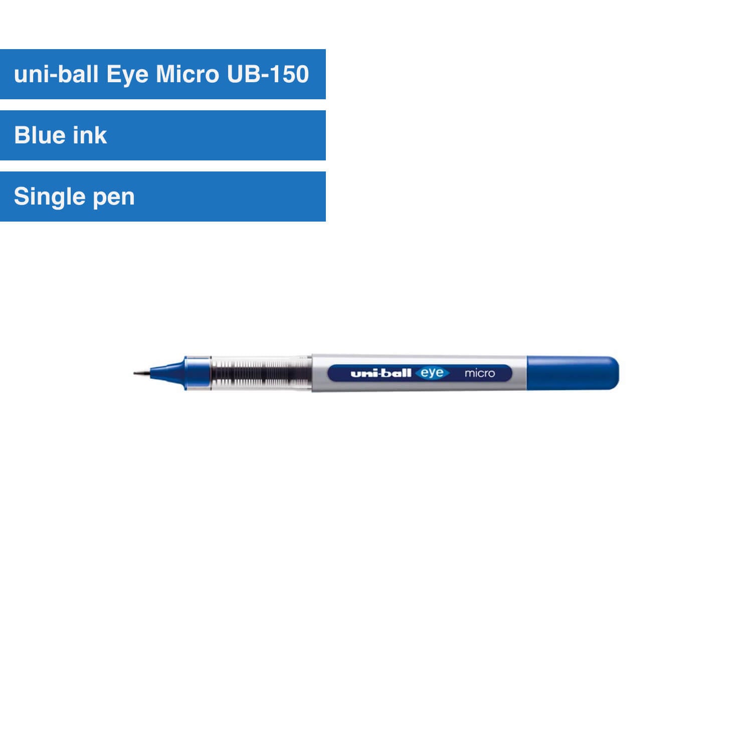 uni-ball Eye Micro UB-150 Blue Single pen