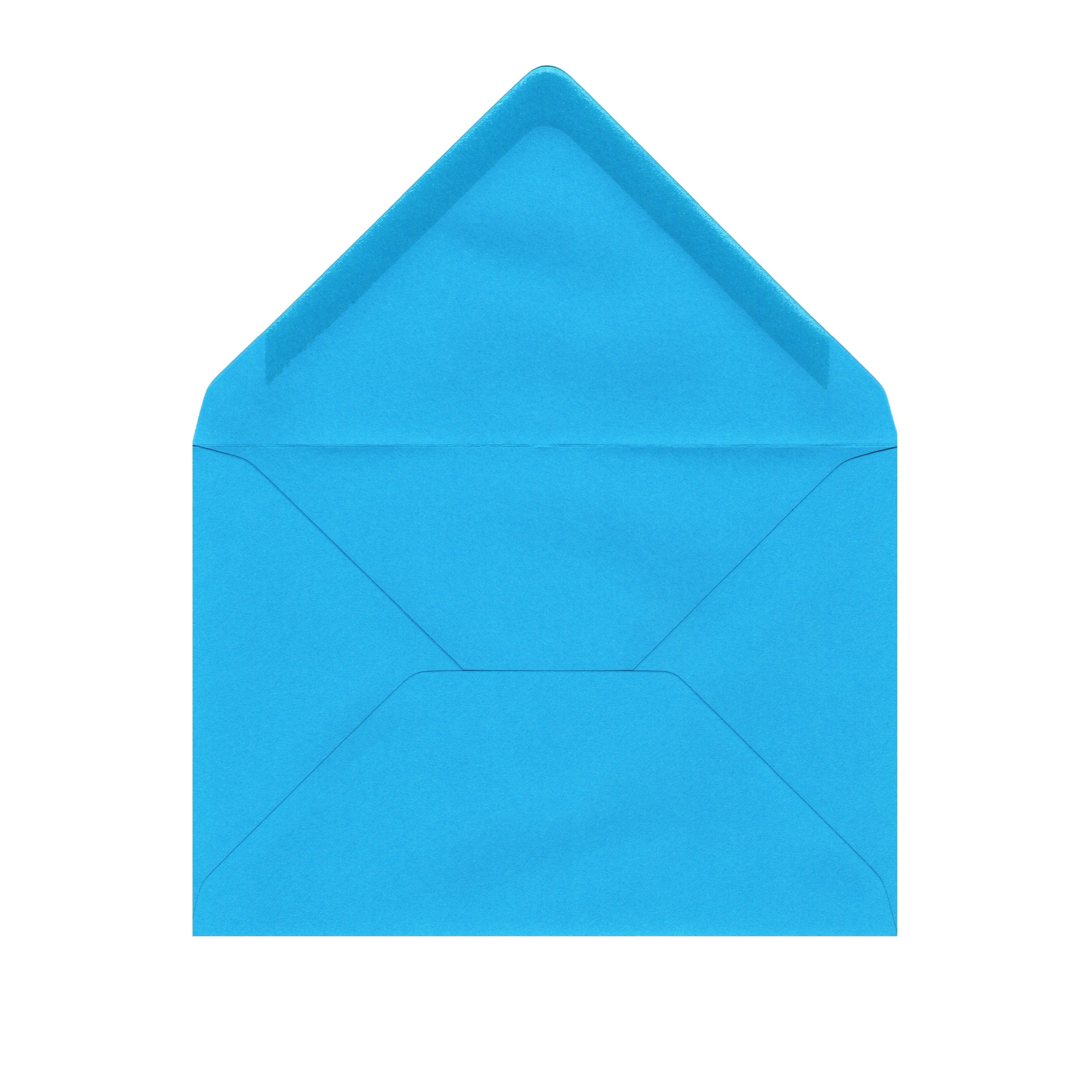 100 Bright Blue Paper Envelopes - C6 - 100 gsm – Gobrecht & Ulrich